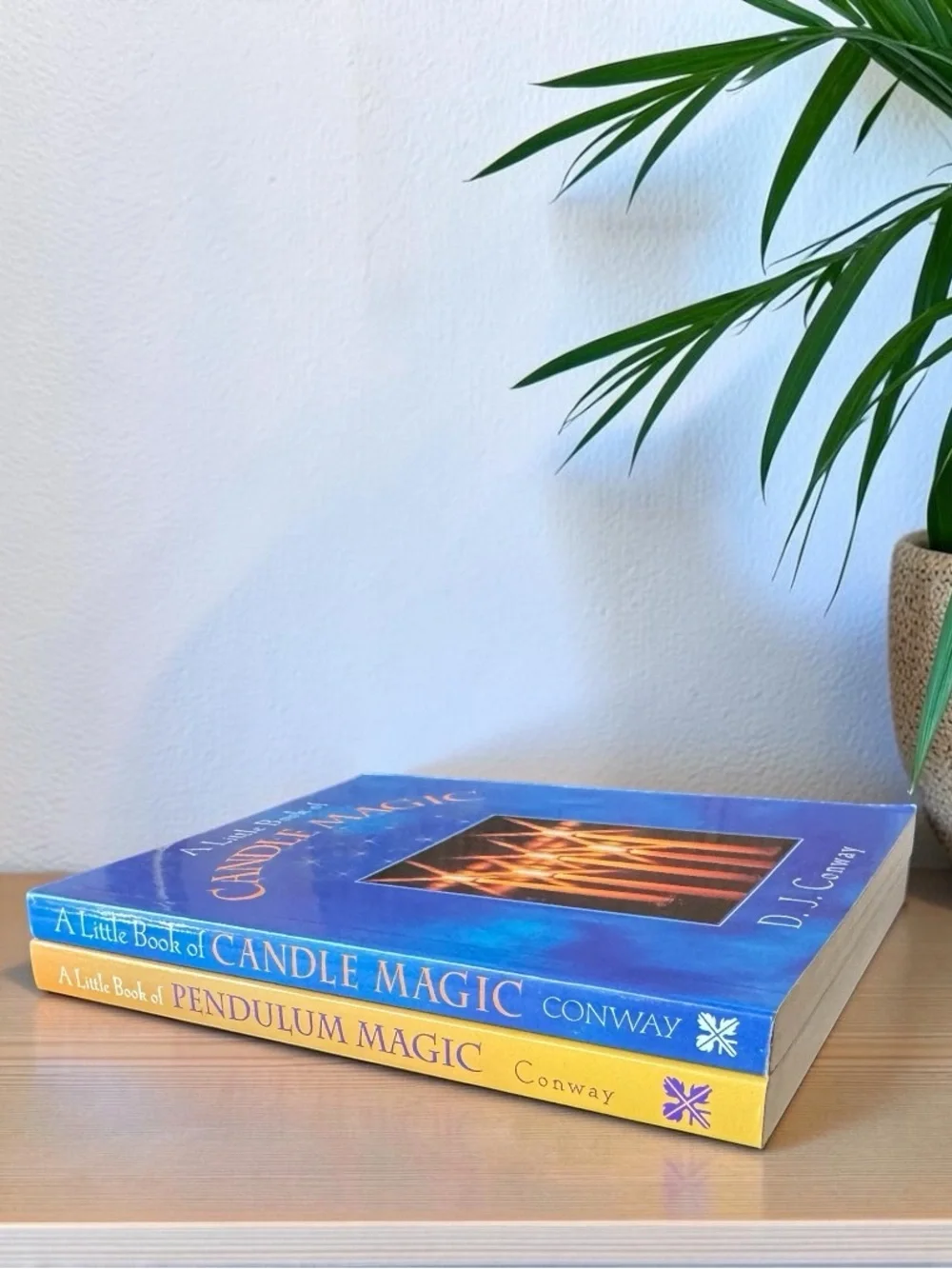 D.J. Conway A Little Book of Candle Magic & Pendulum Magic Paperback Book Set